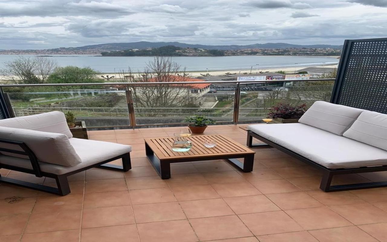 Apartamento en Baiona a 200m de la playa Exterior foto