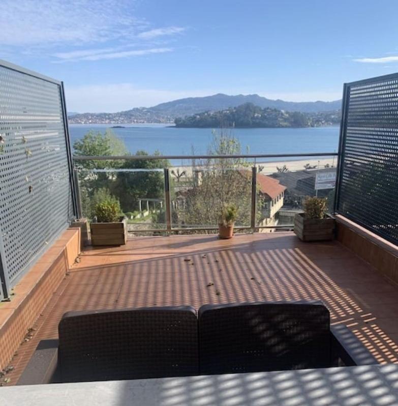 Apartamento en Baiona a 200m de la playa Exterior foto